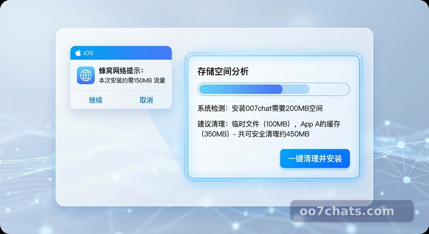 从搜索到发送第一条消息：007chat iOS下载的UX手术指南与生态突围 配图